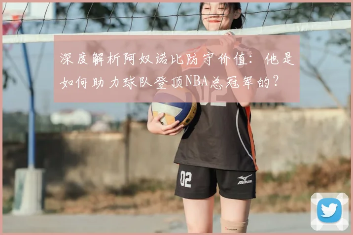 深度解析阿奴诺比防守价值：他是如何助力球队登顶NBA总冠军的？